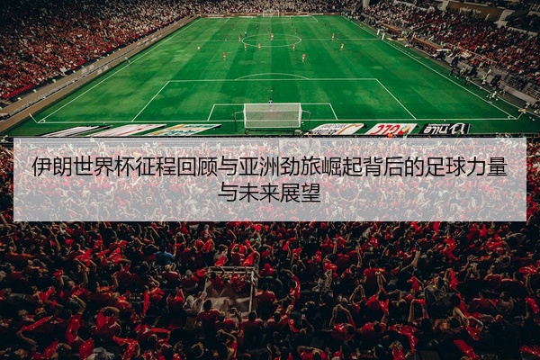 伊朗世界杯征程回顾与亚洲劲旅崛起背后的足球力量与未来展望